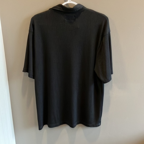 Vintage 90s TagRag Men’s Black Lightweight Polo Size XL - Picture 11 of 13